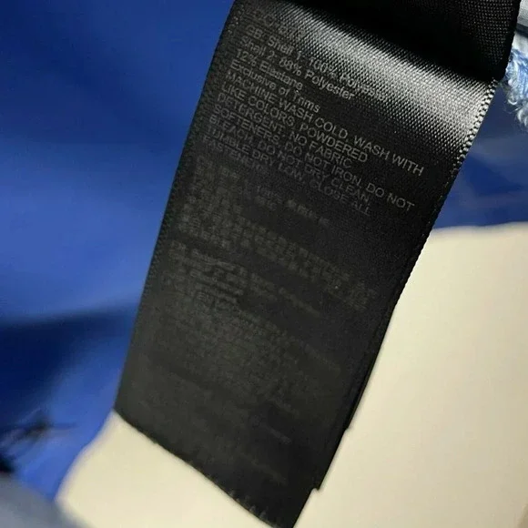 Marmot Jacket Women's Sz M Muse Track Hooded Full Zip Athletic Striped Blue - Picture 12 of 12